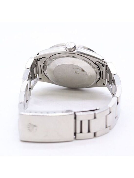 Rolex Oyster Perpetual Date Automatic Winding Silver Dial Watch